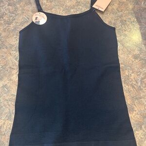 Shapermint Black Women's Seamless Camisole size XL Tank Top